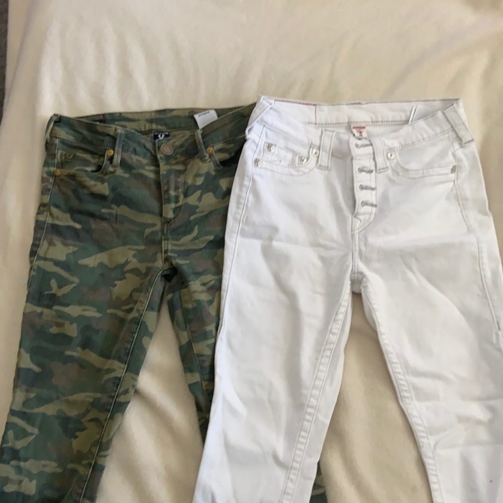 True religion jeans size 26 bundle of two